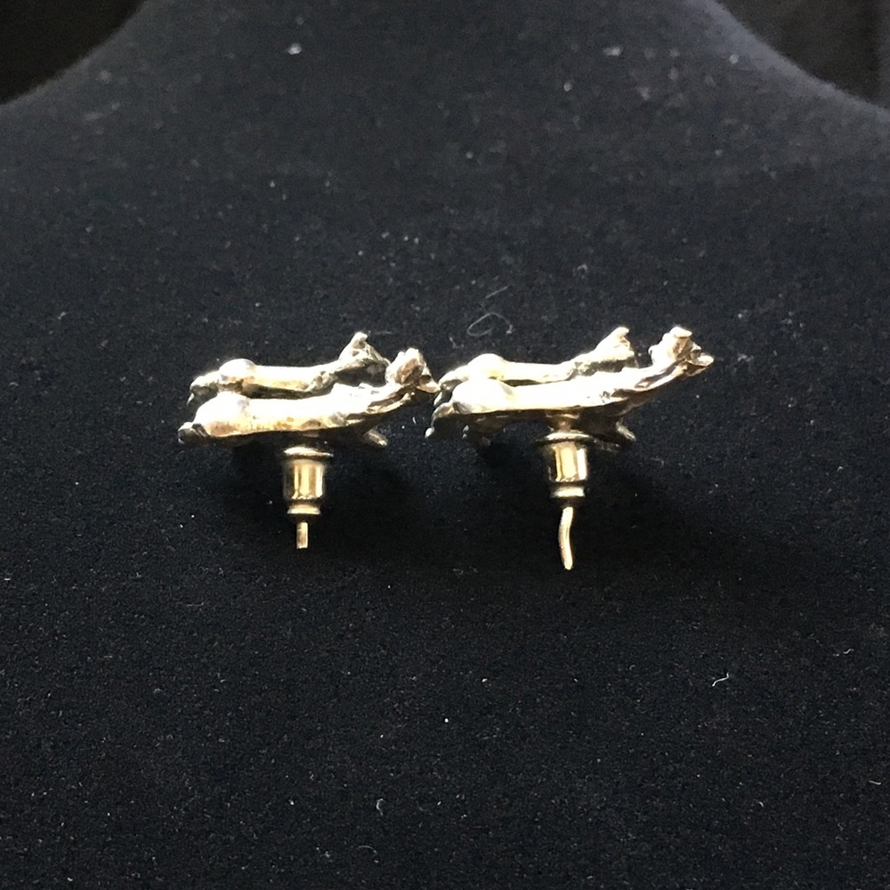 Vintage Silver Horse Earrings - Picture 6 of 11